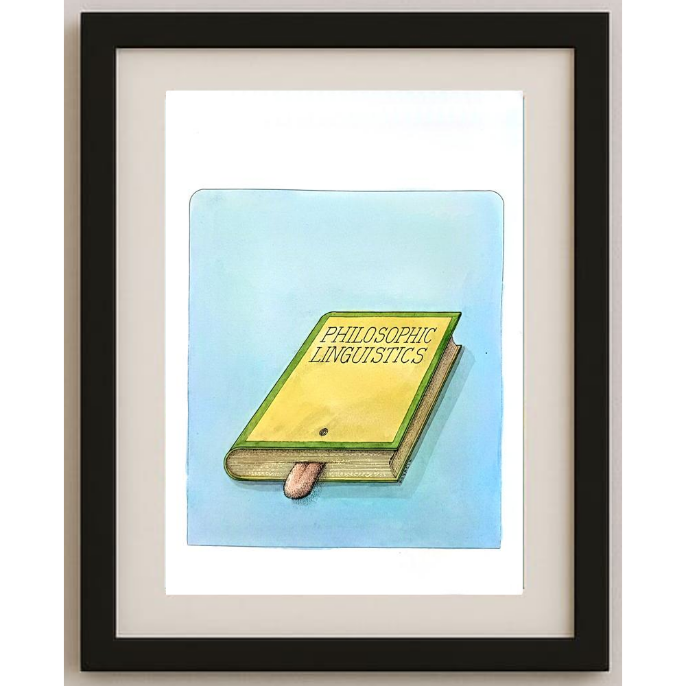 Ivan Kovacik 29x21cm Orijinal Karikatür BOD01747