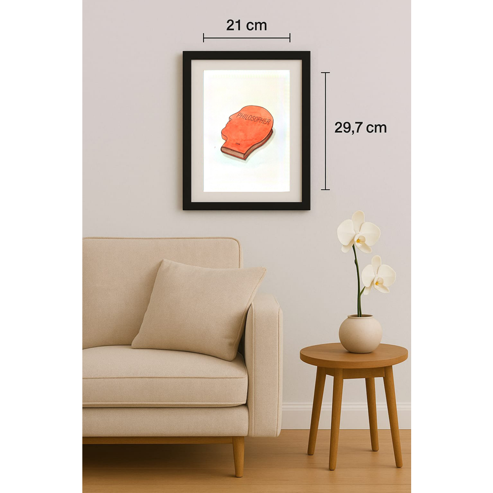 Ivan Kovacik 29x21cm Orijinal Karikatür BOD01748