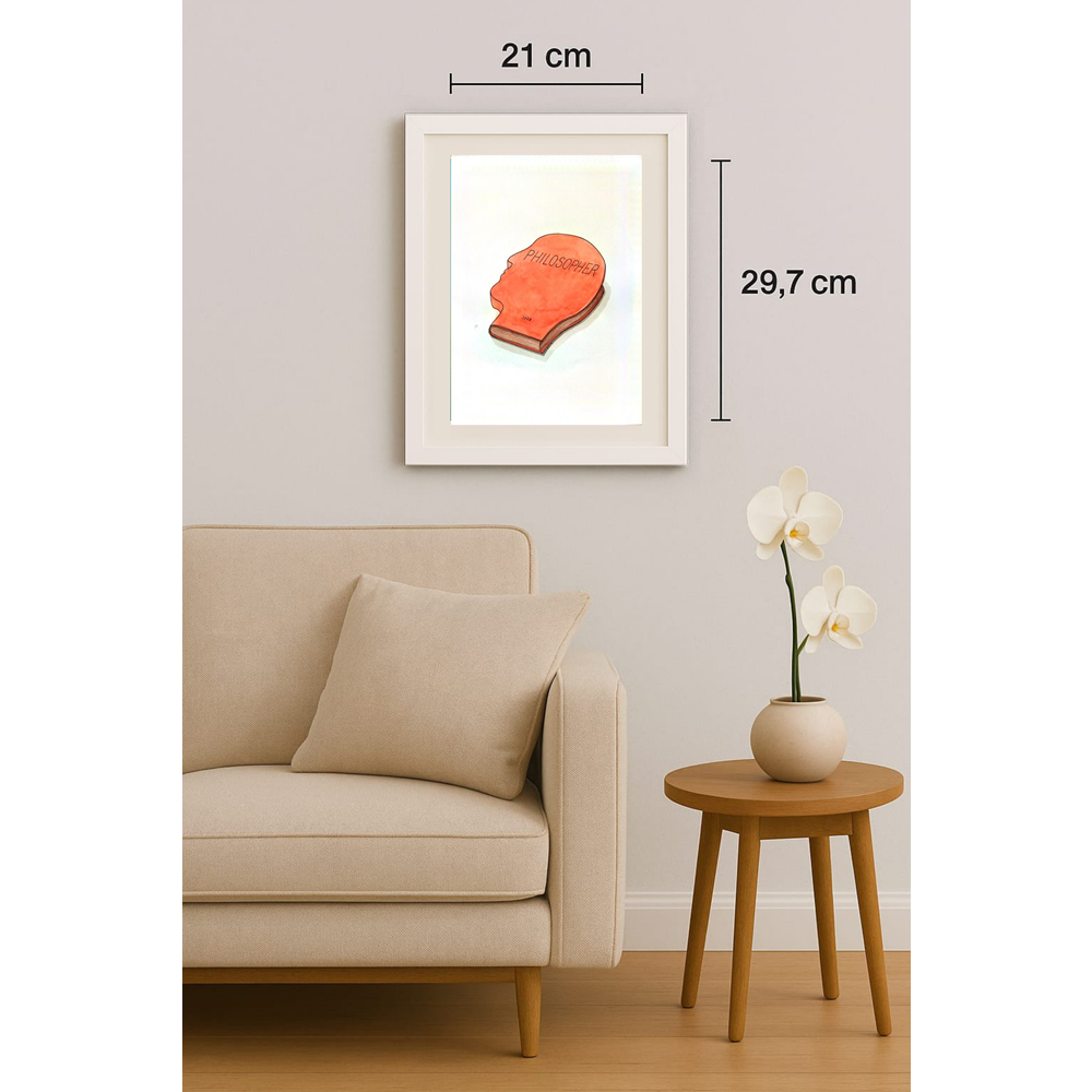 Ivan Kovacik 29x21cm Orijinal Karikatür BOD01748