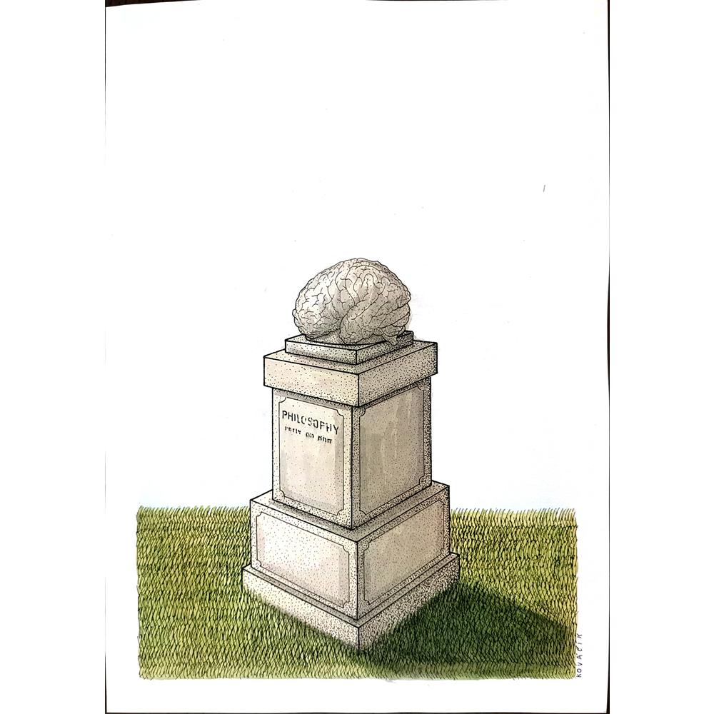 Ivan Kovacik 29x21cm Orijinal Karikatür BOD01750