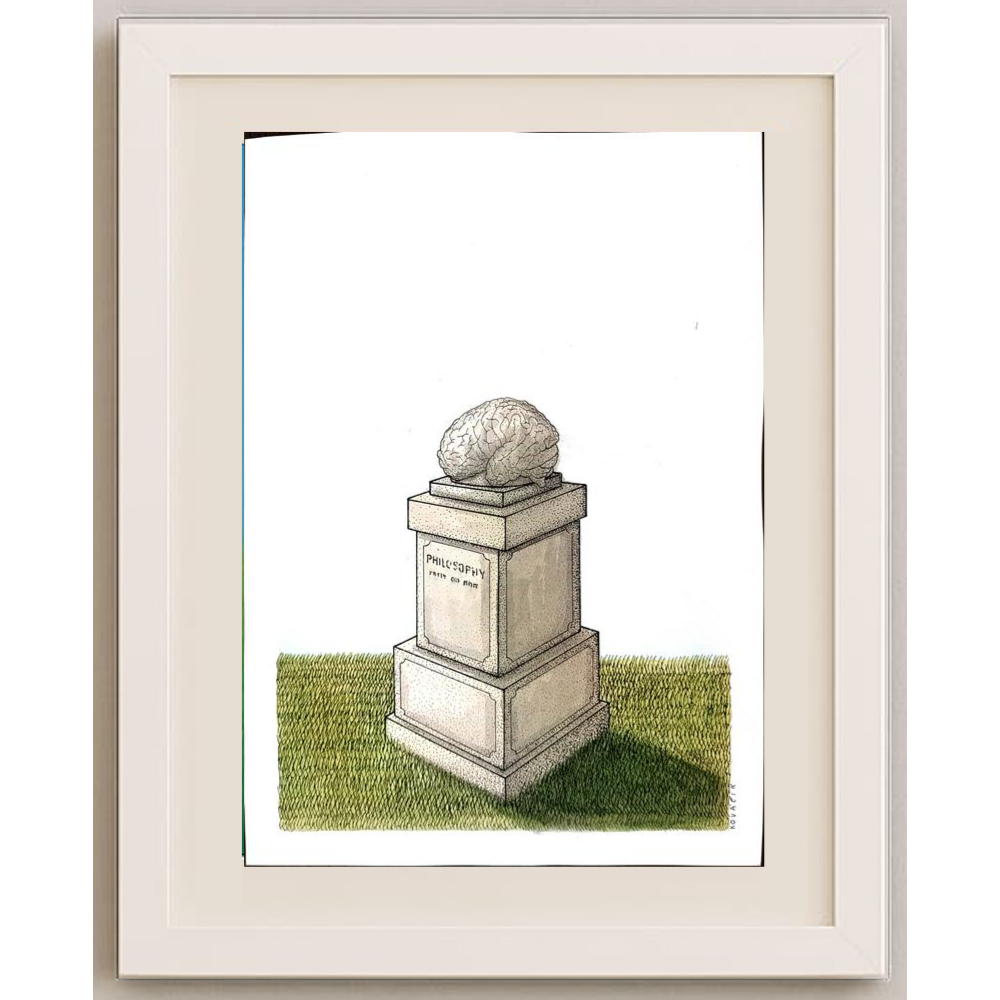 Ivan Kovacik 29x21cm Orijinal Karikatür BOD01750