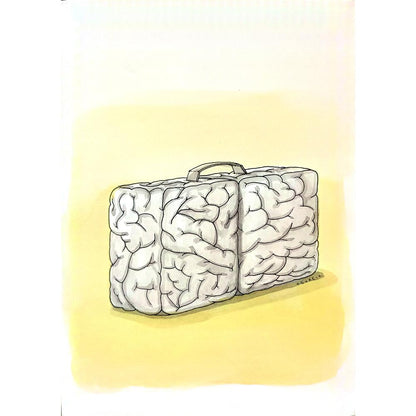 Ivan Kovacik 29x21cm Orijinal Karikatür BOD01751