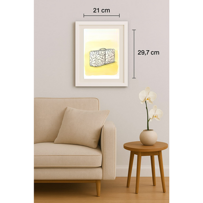 Ivan Kovacik 29x21cm Orijinal Karikatür BOD01751