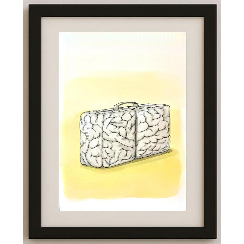 Ivan Kovacik 29x21cm Orijinal Karikatür BOD01751