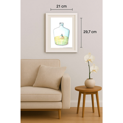 Ivan Kovacik 29x21cm Orijinal Karikatür BOD01752