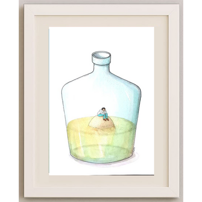 Ivan Kovacik 29x21cm Orijinal Karikatür BOD01752