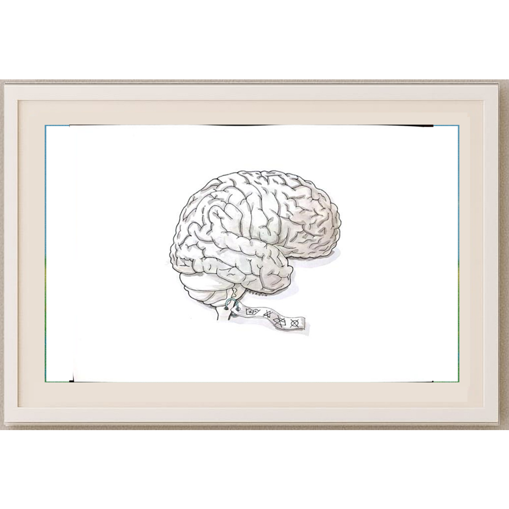 Ivan Kovacik 29x21cm Orijinal Karikatür BOD01753