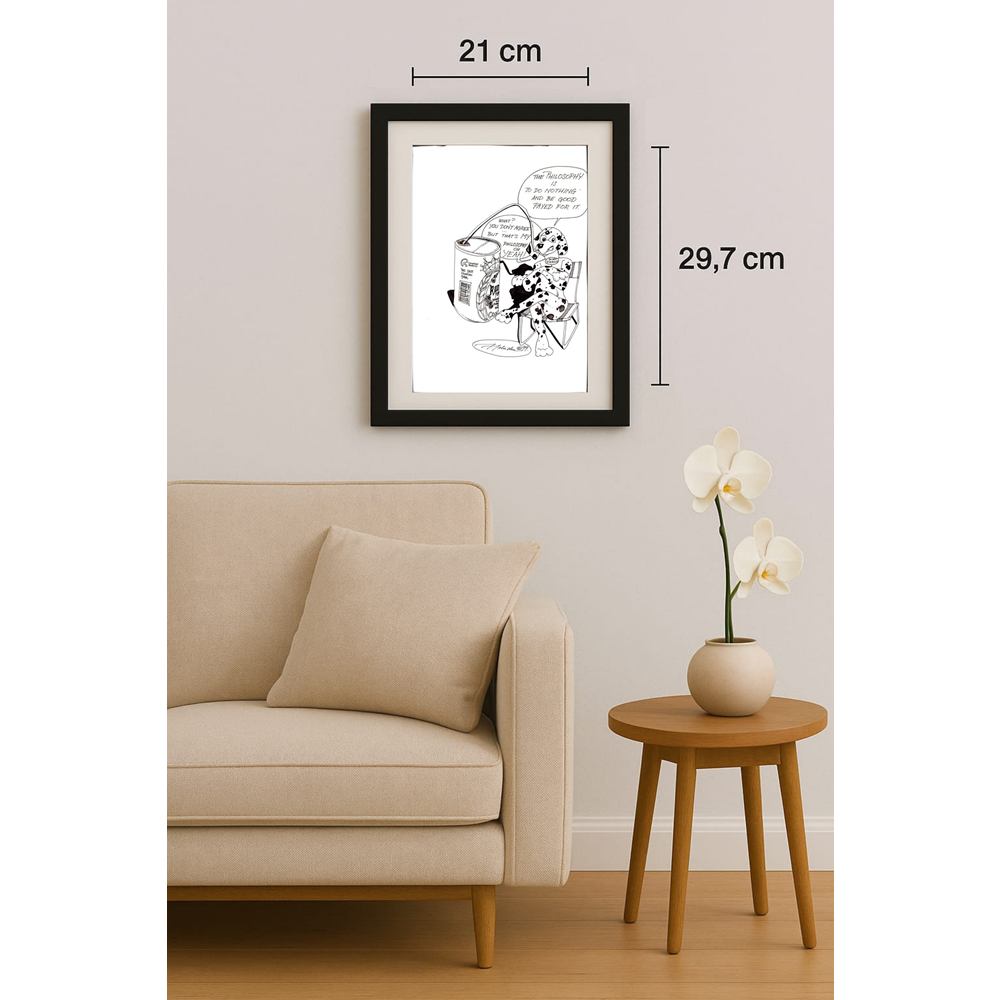 Julije Jelaska 29x21cm Orijinal Karikatür BOD01754