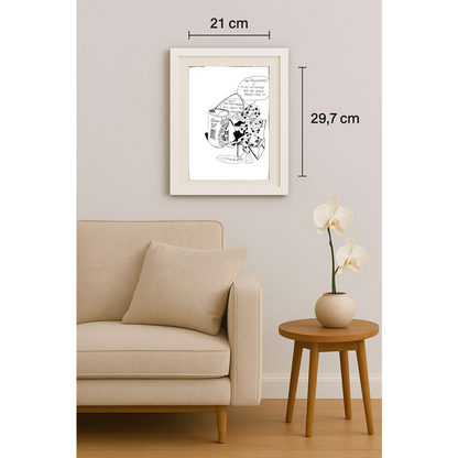 Julije Jelaska 29x21cm Orijinal Karikatür BOD01754