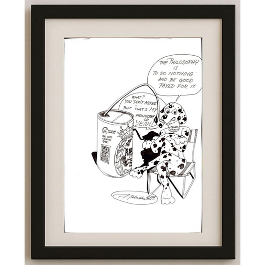 Julije Jelaska 29x21cm Orijinal Karikatür BOD01754