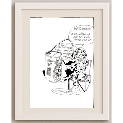 Julije Jelaska 29x21cm Orijinal Karikatür BOD01754