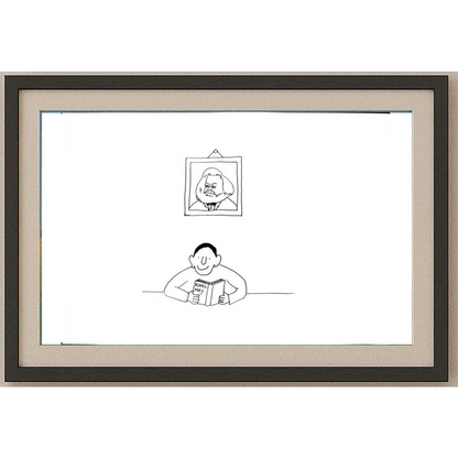 Stanko Zmazek 29x21cm Orijinal Karikatür BOD01761