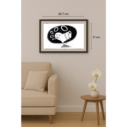 Anatoly Apchel 29x21cm Orijinal Karikatür BOD01762