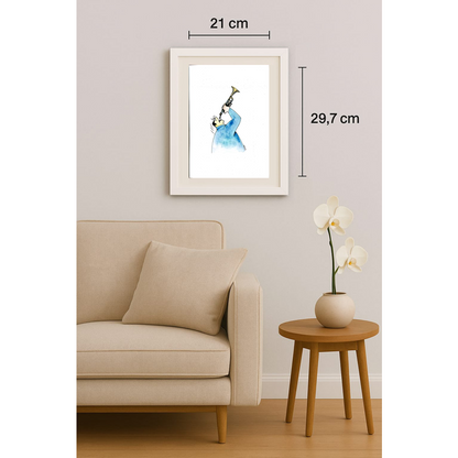 Vladimiras Beresniovas 29x21cm Orijinal Karikatür BOD01764