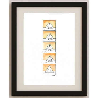 Vladimiras Beresniovas 29x21cm Orijinal Karikatür BOD01765