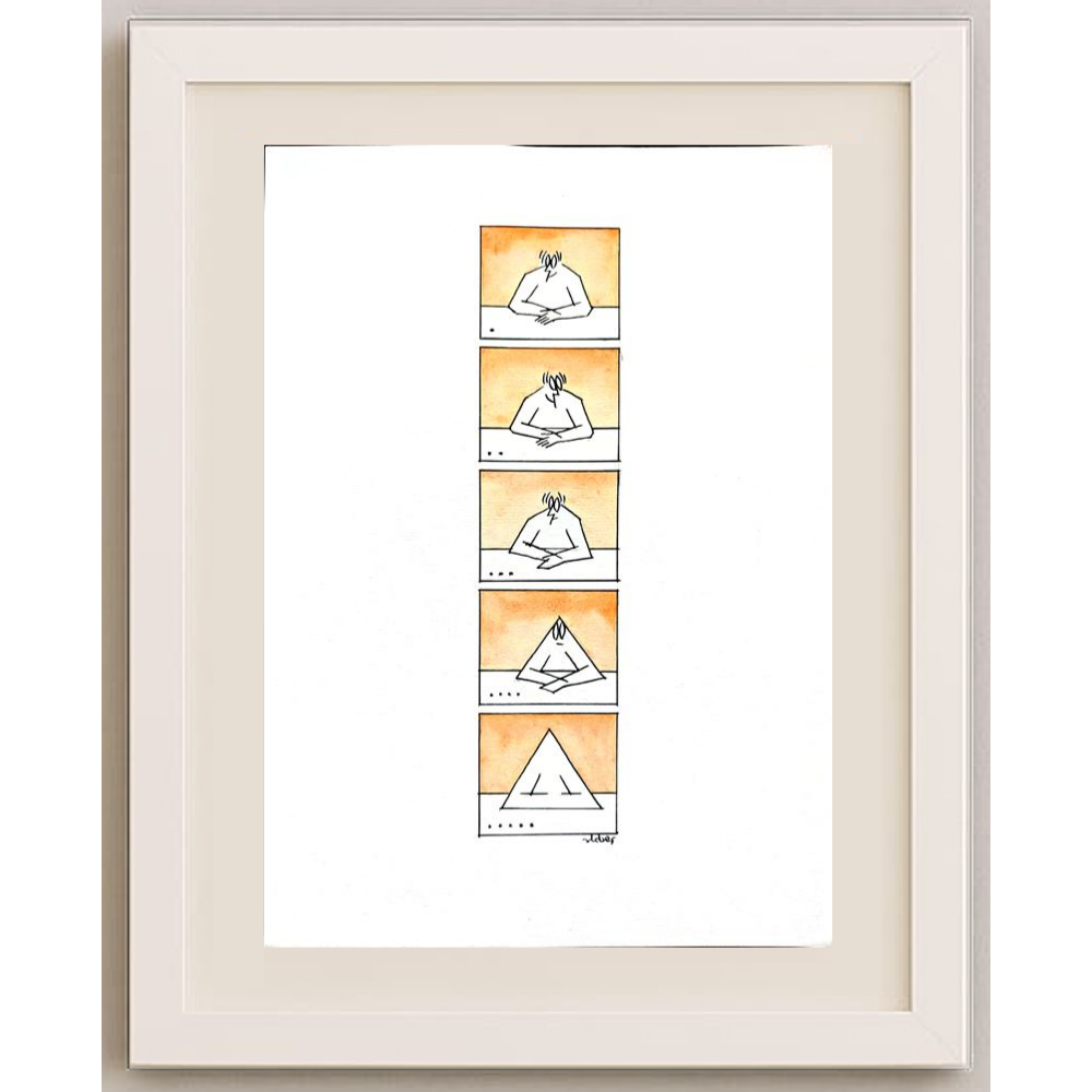 Vladimiras Beresniovas 29x21cm Orijinal Karikatür BOD01765