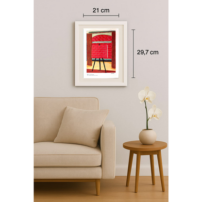 Peter Nieuwendijk 29x21cm Orijinal Karikatür BOD01777