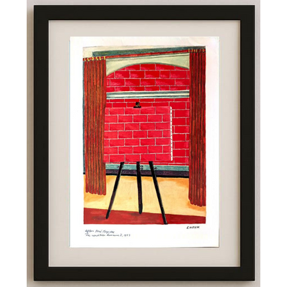 Peter Nieuwendijk 29x21cm Orijinal Karikatür BOD01777