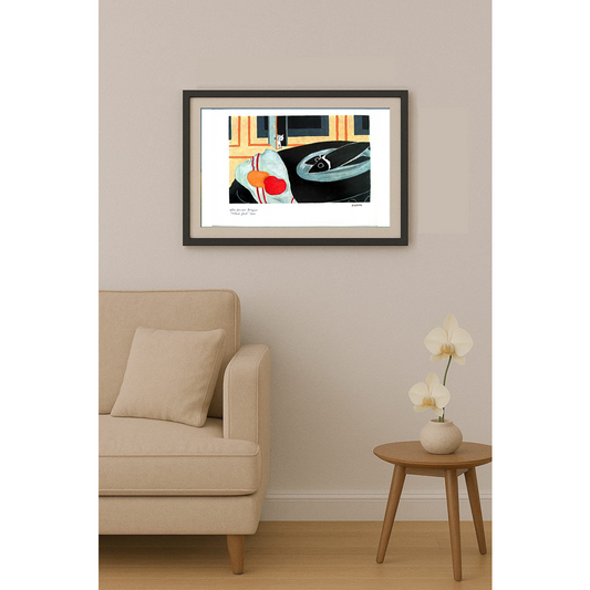 Peter Nieuwendijk 29x21cm Orijinal Karikatür BOD01778