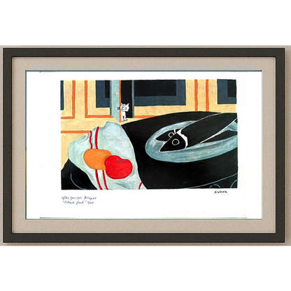 Peter Nieuwendijk 29x21cm Orijinal Karikatür BOD01778