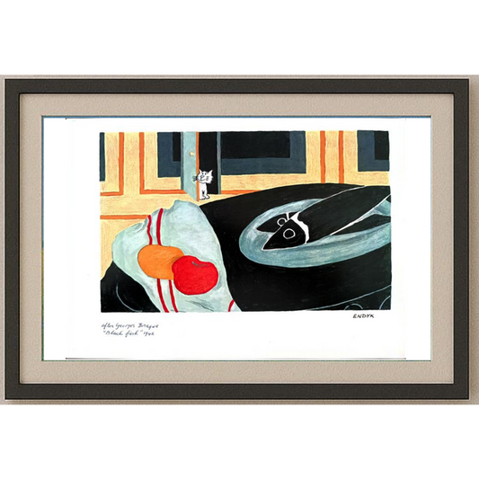 Peter Nieuwendijk 29x21cm Orijinal Karikatür BOD01778