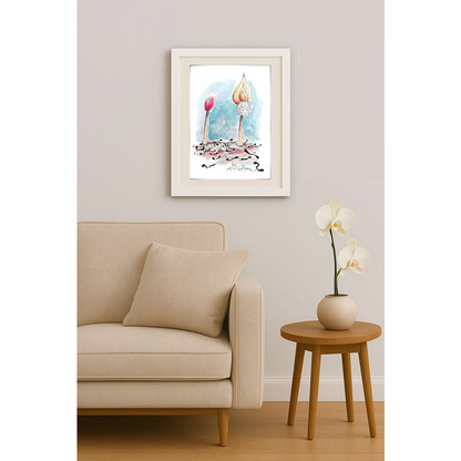 Gheorghita Ghinea Uriasu 21x15cm Orijinal Karikatür BOD01781