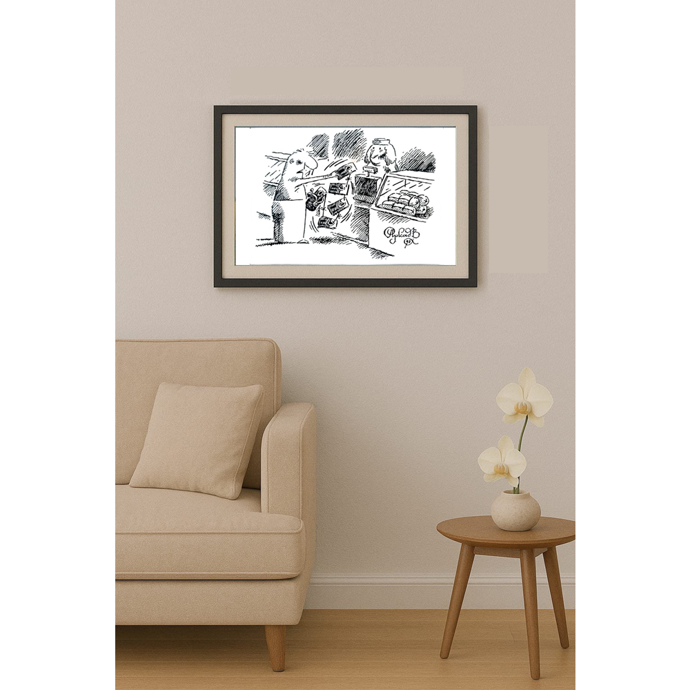 Apkagmi Cantikob 13x9cm Orijinal Karikatür BOD01782