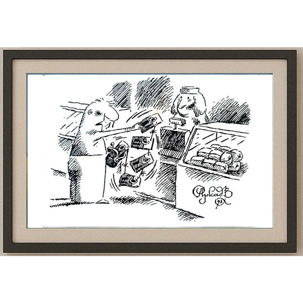 Apkagmi Cantikob 13x9cm Orijinal Karikatür BOD01782