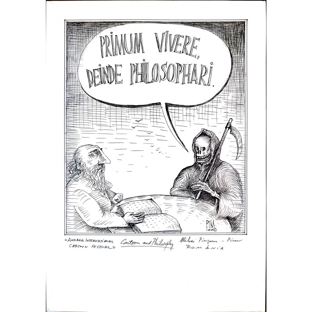 Mikai Pmzaru 21x15cm Orijinal Karikatür BOD01786