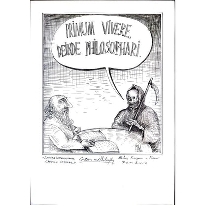 Mikai Pmzaru 21x15cm Orijinal Karikatür BOD01786