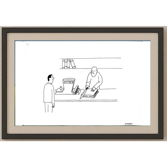 Stanko Zmazek 29x21cm Orijinal Karikatür BOD01787