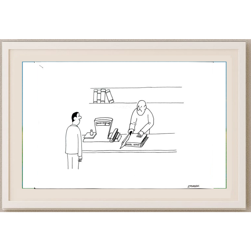 Stanko Zmazek 29x21cm Orijinal Karikatür BOD01787