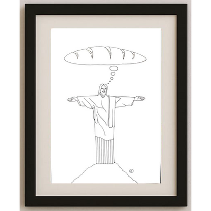 Zijad Sakic 24x18cm Orijinal Karikatür BOD01790