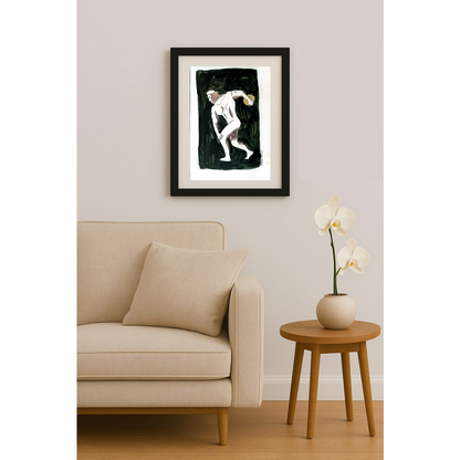 Zlatko Krstevski 30x23cm Orijinal Karikatür BOD01791