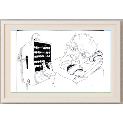 Tsvetomir Veleshky 29x21cm Orijinal Karikatür BOD01794