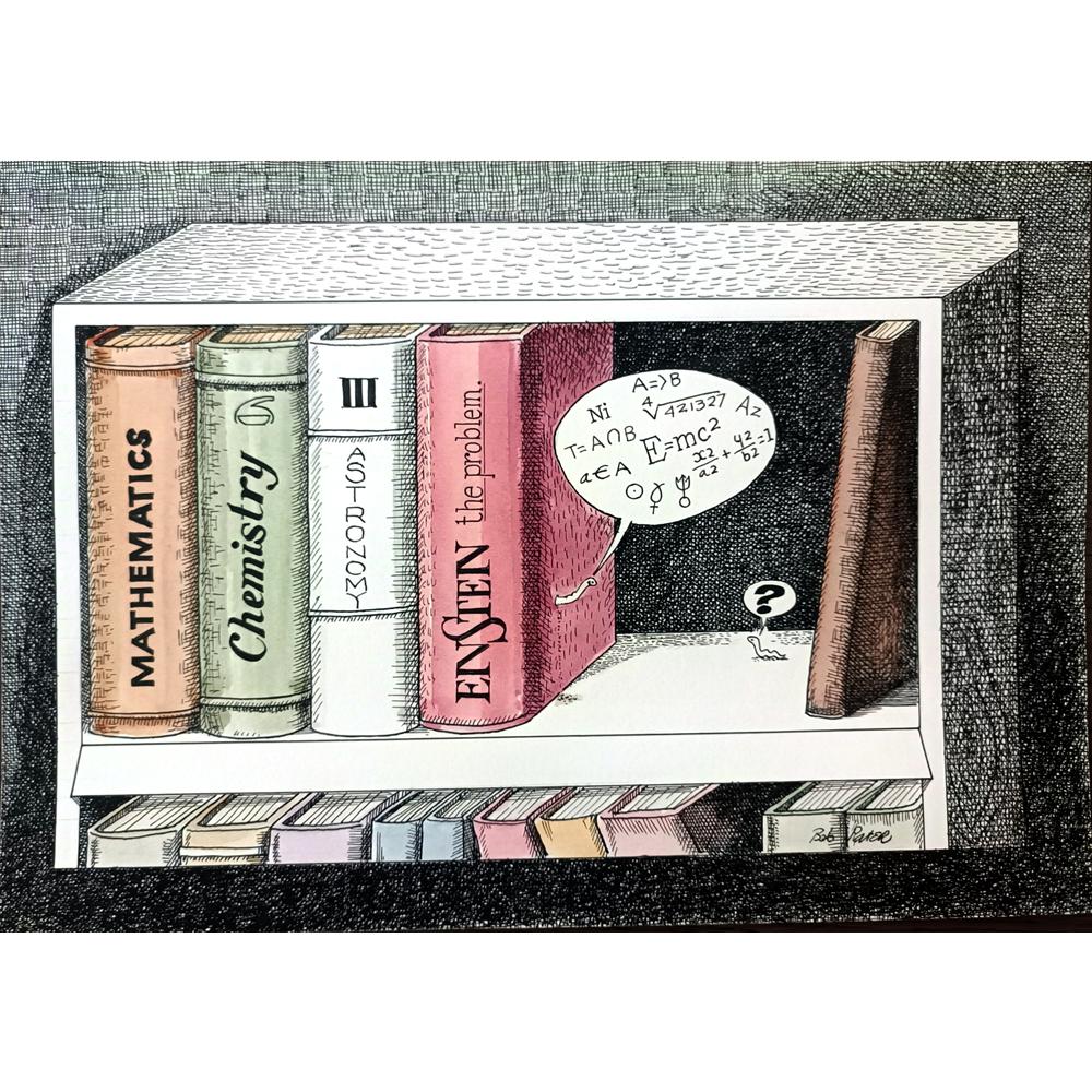 Paternoster Robert 29x21cm Orijinal Karikatür BOD01806