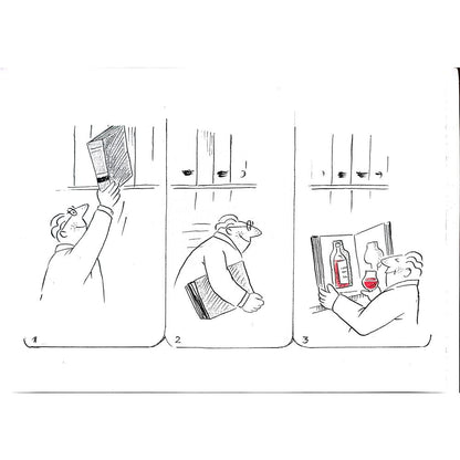 Wolfgang Schlegel 29x21cm Orijinal Karikatür BOD01833
