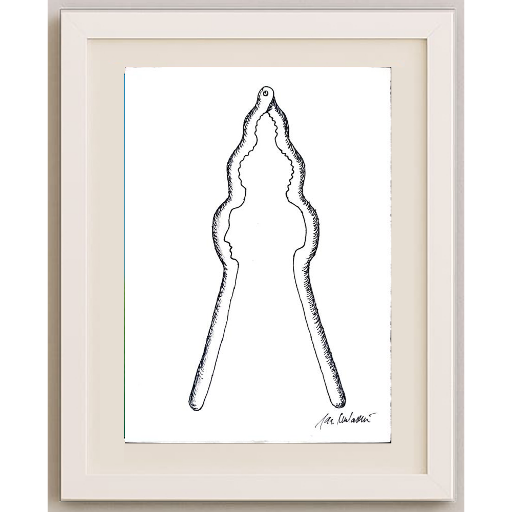 Jasminko Mulaomerovic 29x21cm Orijinal Karikatür BOD01852