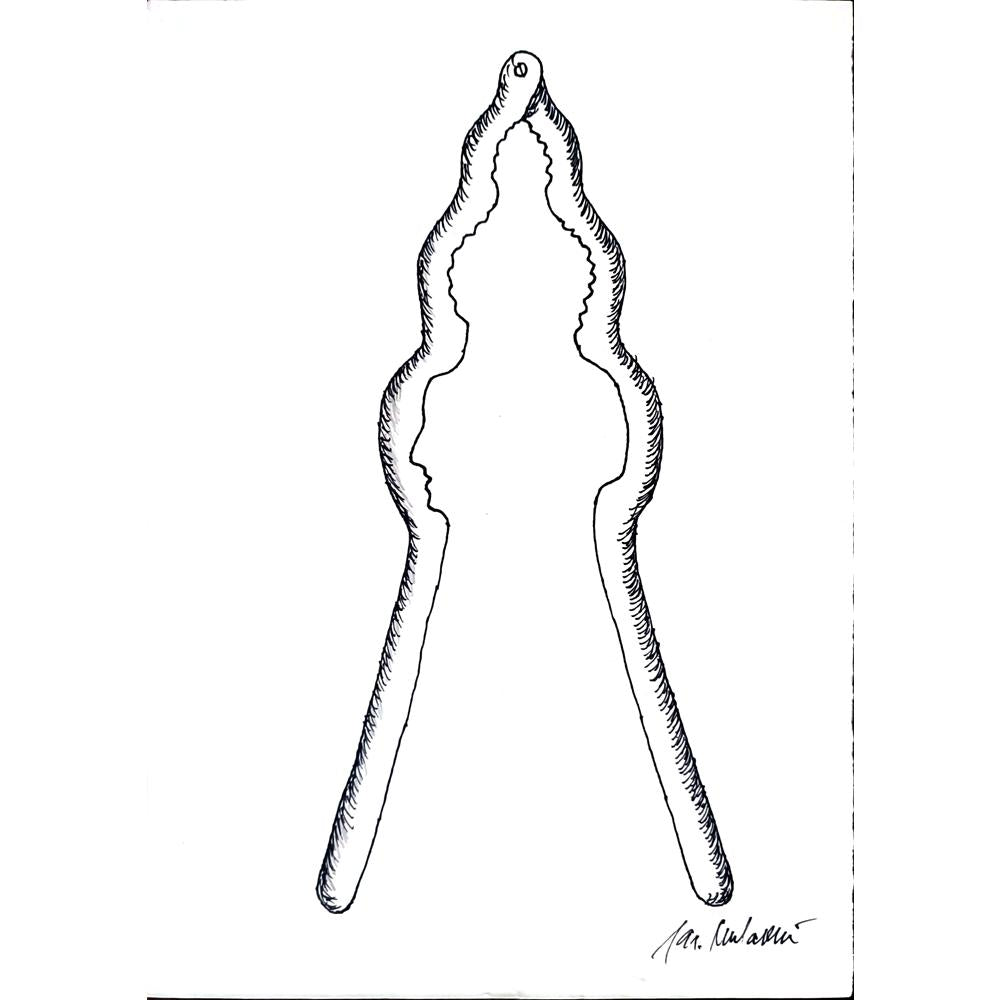Jasminko Mulaomerovic 29x21cm Orijinal Karikatür BOD01852