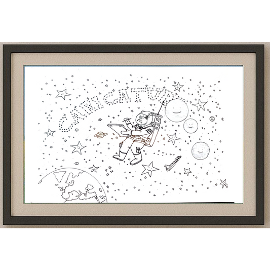 Mahmood Reza Mohammad Poor 29x21cm Orijinal Karikatür BOD01884