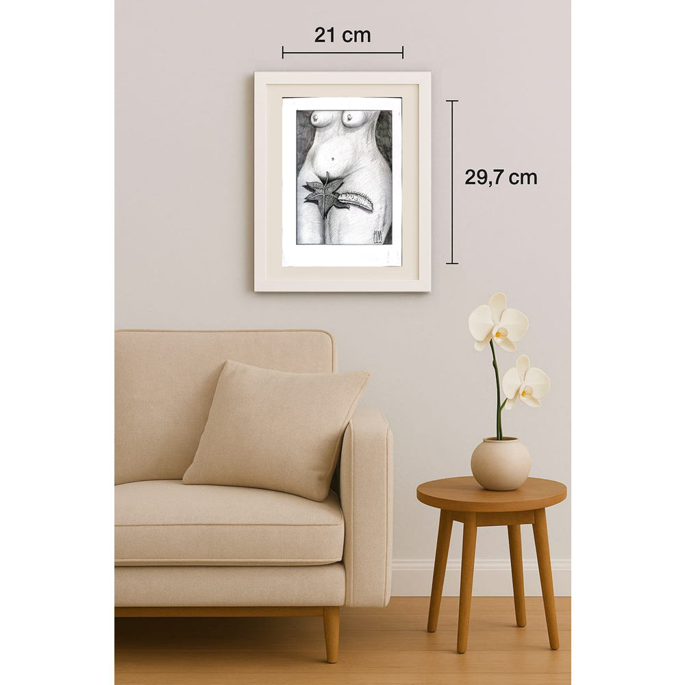 Mihai Pinzaru 29x21cm Orijinal Karikatür BOD01899