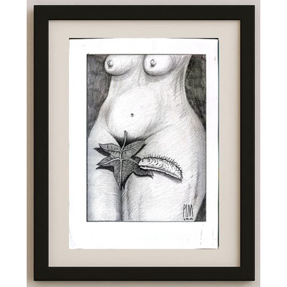 Mihai Pinzaru 29x21cm Orijinal Karikatür BOD01899