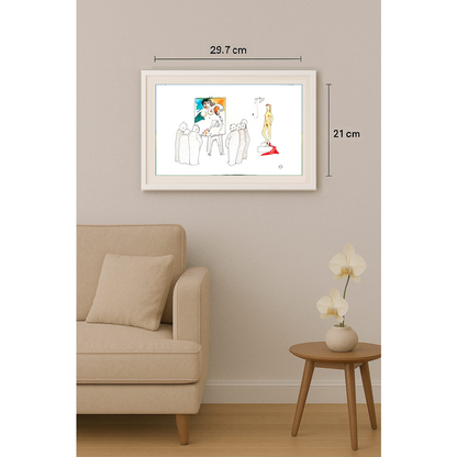 Kokus 29x21cm Orijinal Karikatür BOD01907