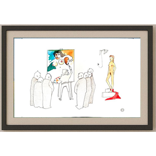 Kokus 29x21cm Orijinal Karikatür BOD01907