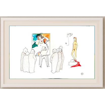 Kokus 29x21cm Orijinal Karikatür BOD01907