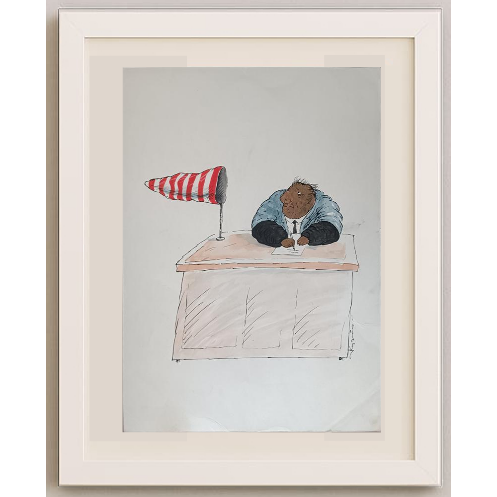 Kudin Victor 43x30cm Orijinal Karikatür BOD01962