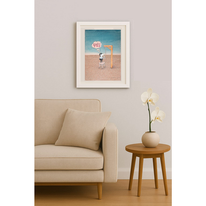 Rooshan Gataullin 43x30cm Orijinal Karikatür BOD01965