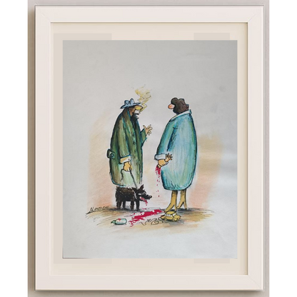 Mahzade Hamid Reza 30cm Orijinal Karikatür BOD01969