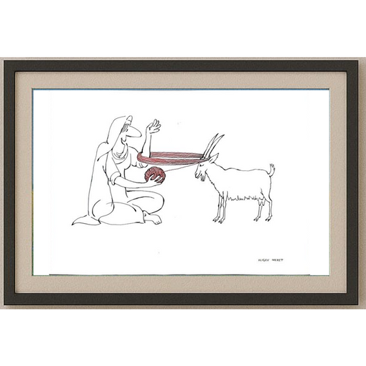 Meret Klıçev 43x30cm Orijinal Karikatür BOD02003