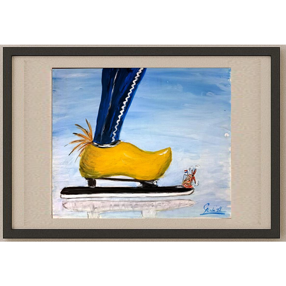 Gerdade Joas 35x30cm Orijinal Karikatür BOD02009